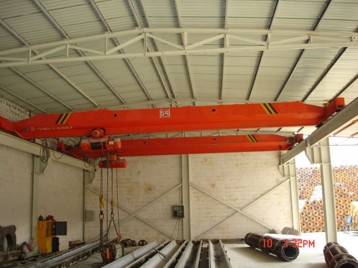 20lawm 10ton nyiaj siv ua haujlwm choj Crane Tib Girder Crane