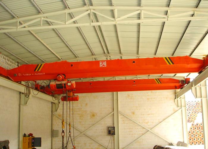 Nyob Sab Hauv Tsev Girder Lifting Electric Crane Rau Warehouse